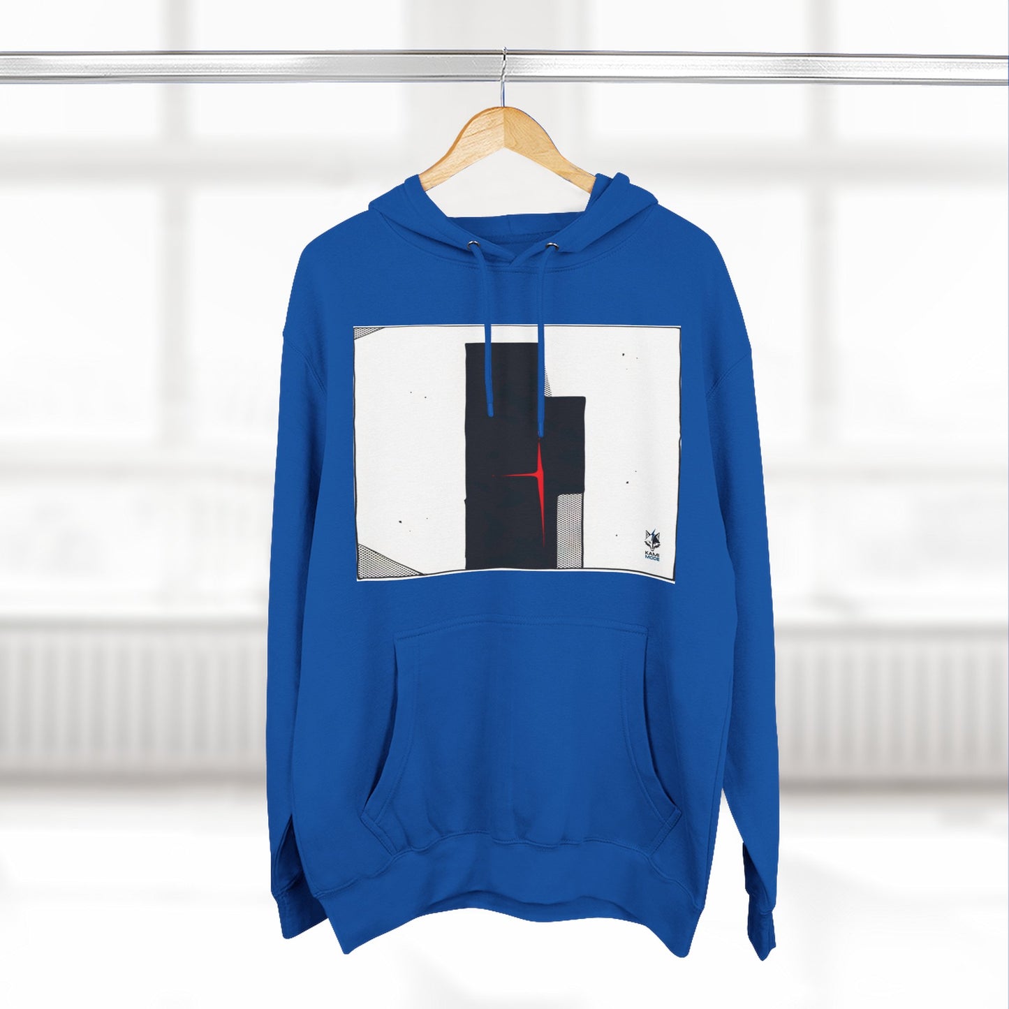 Void Rift Hoodie — Minimalist Statement Edition (Royal Blue)