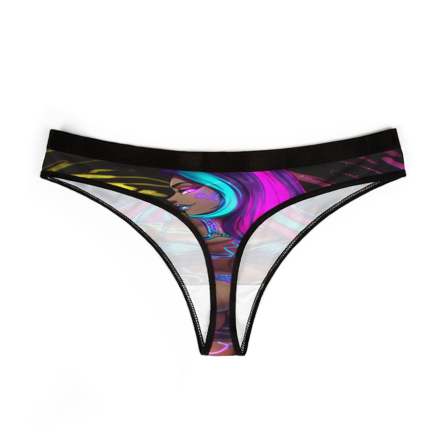 Mika Electra Psychedelic Waifu Thong - Anime Lingerie Drop