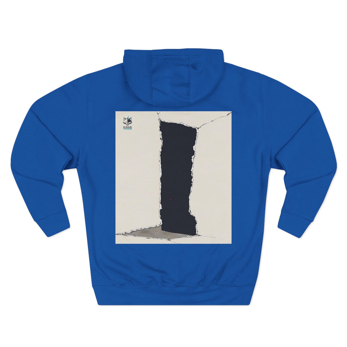 Void Rift Hoodie — Minimalist Statement Edition (Royal Blue)