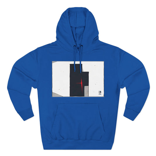 Void Rift Hoodie — Minimalist Statement Edition (Royal Blue)